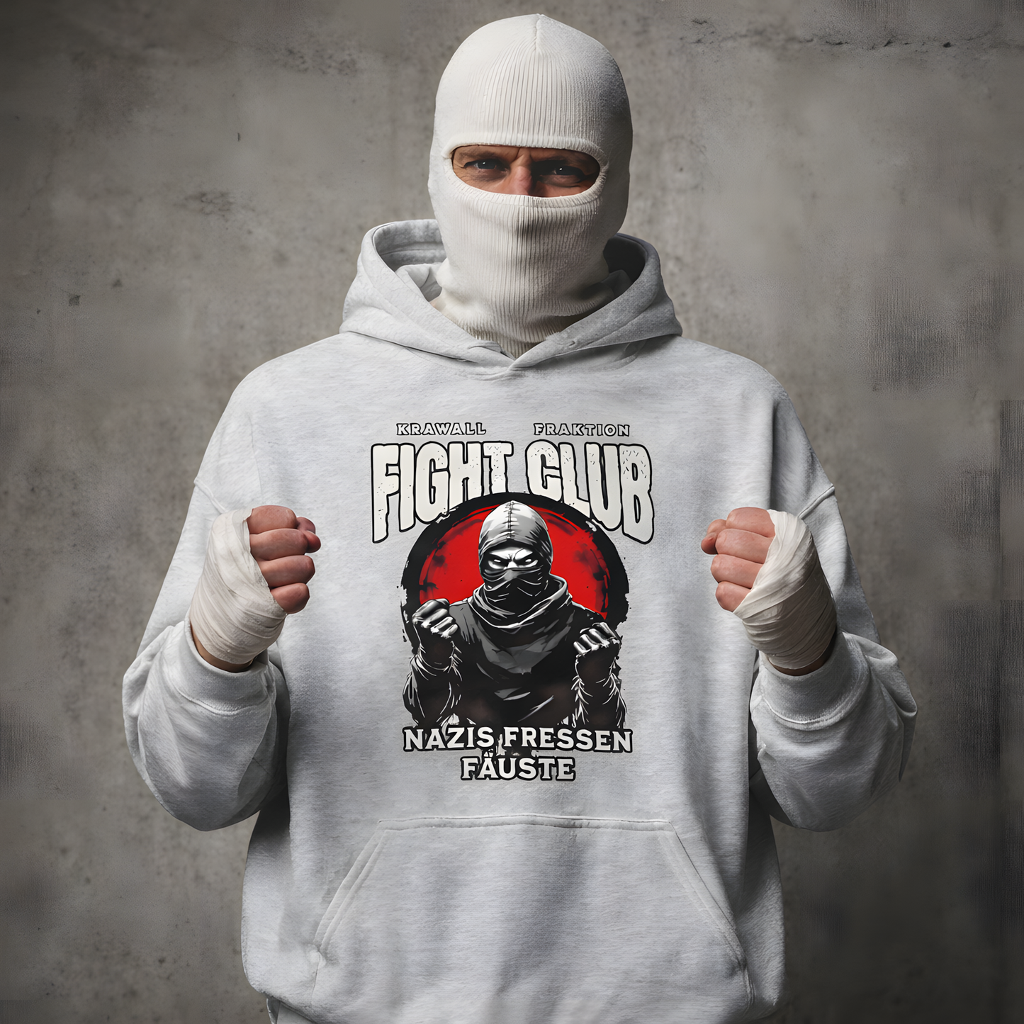 Nazis fressen Fäuste - Basic Hoodie