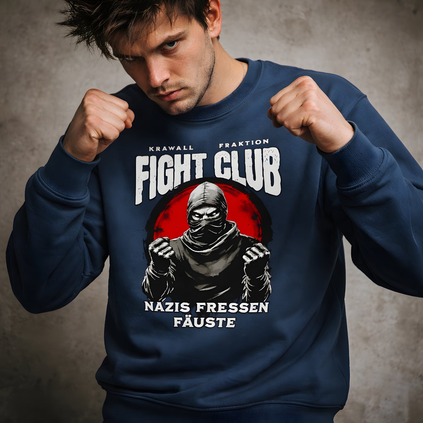 Nazis fressen Fäuste - Basic Sweatshirt