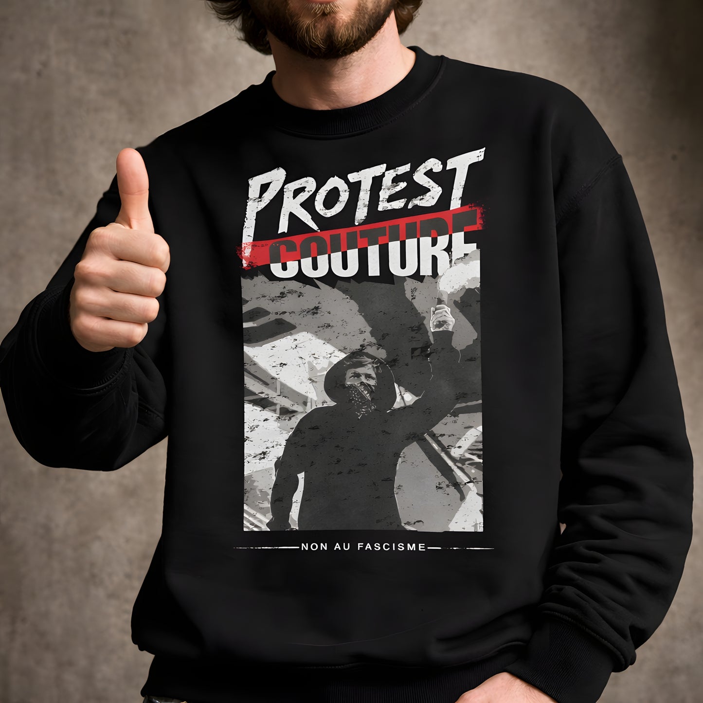 Non au Fascisme - ECO Premium Sweatshirt