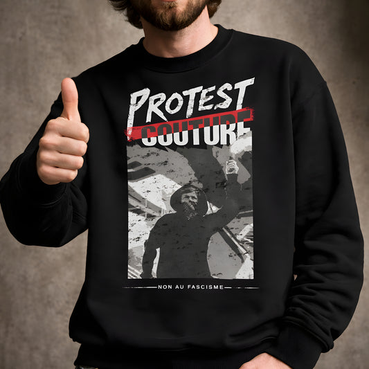 Non au Fascisme - ECO Premium Sweatshirt