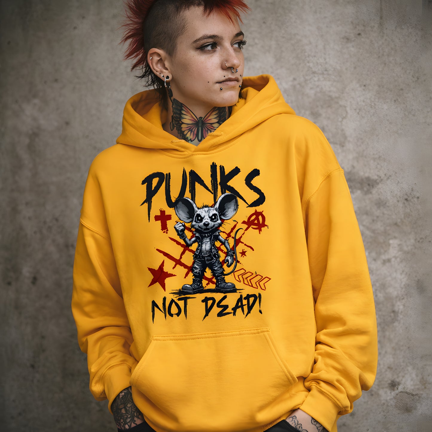 Punks Not Dead - Basic Hoodie