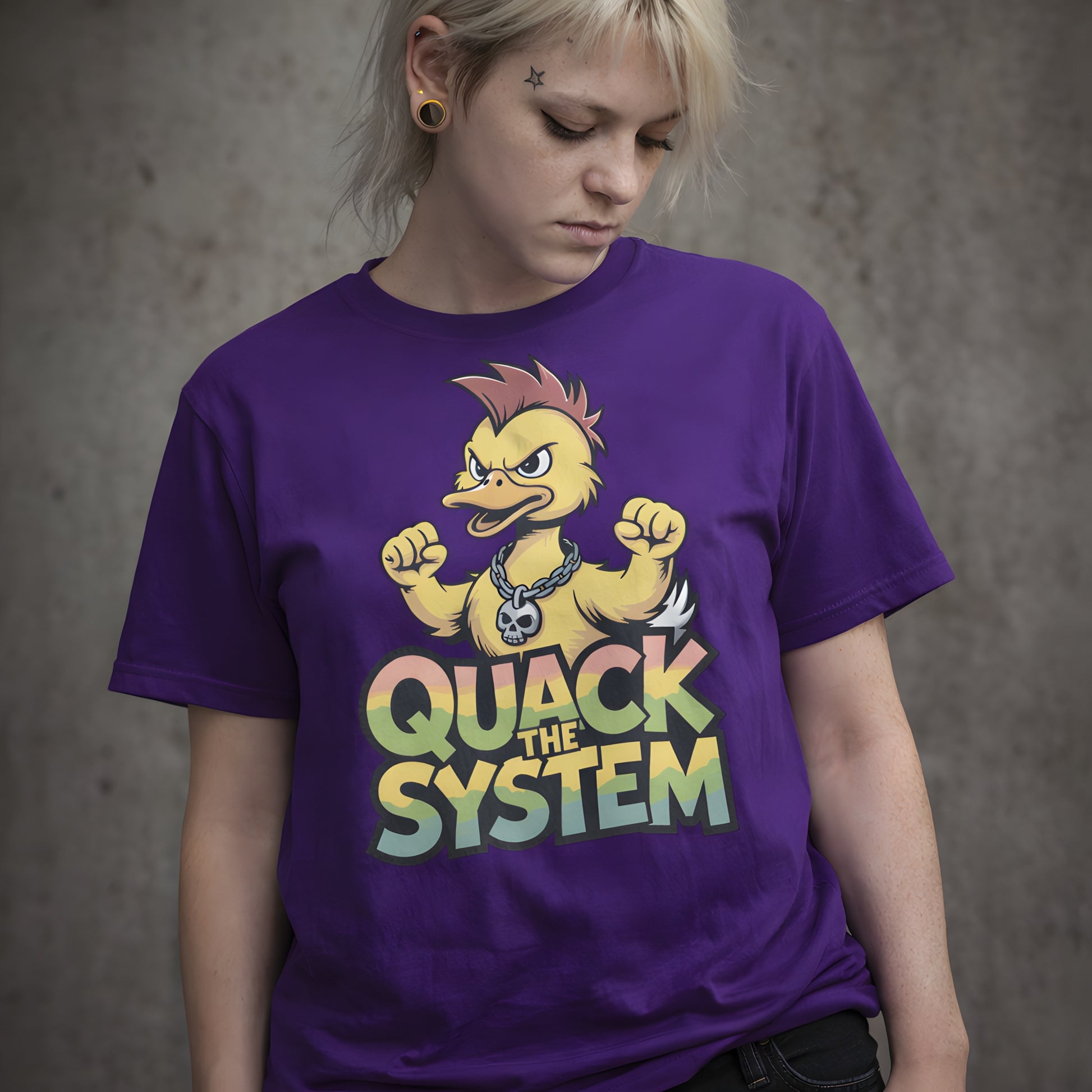 Quack the System - Basic T-Shirt