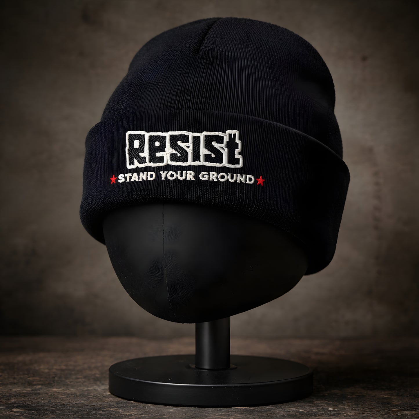 Resist (Stand Your Ground) - Strickmütze