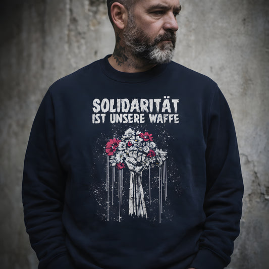 Solidarität ist unsere Waffe - ECO Premium Sweatshirt