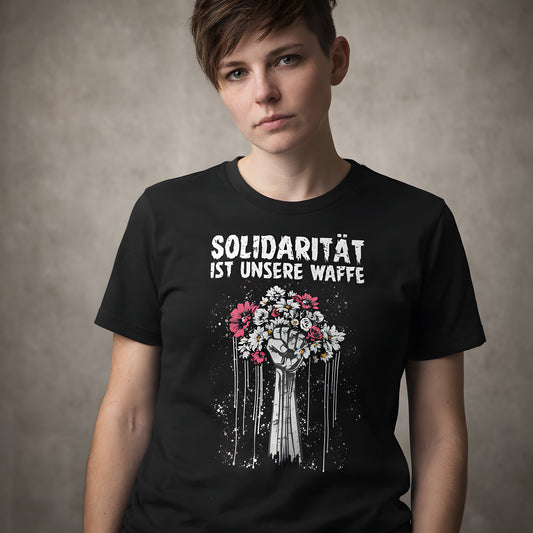 Solidarität ist unsere Waffe - Retail Fit T-Shirt