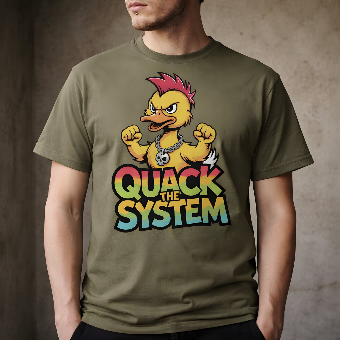 Quack the System - Premium T-Shirt