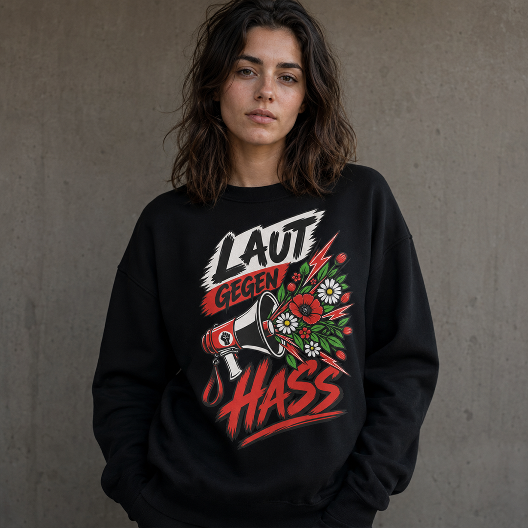 Laut gegen Hass - ECO Premium Sweatshirt