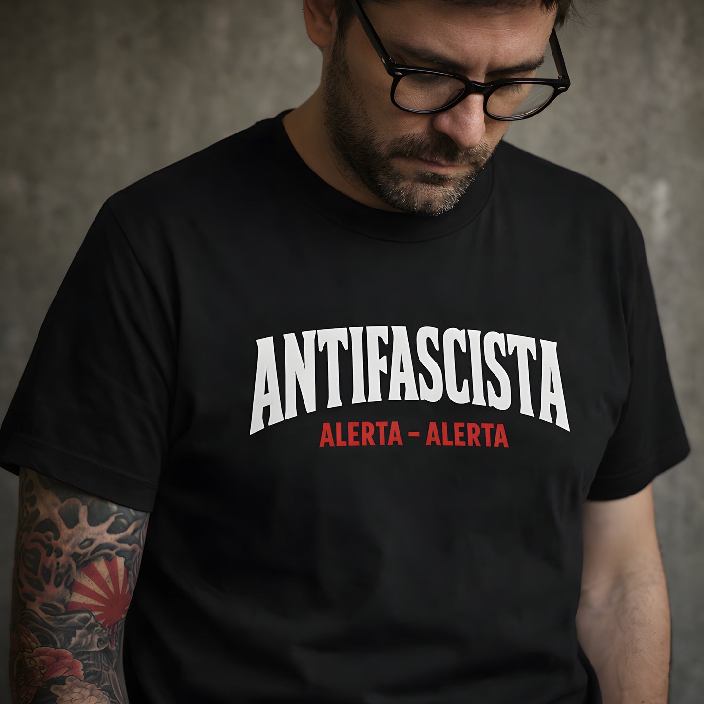 Antifascista (Alerta - Alerta) - Premium T-Shirt