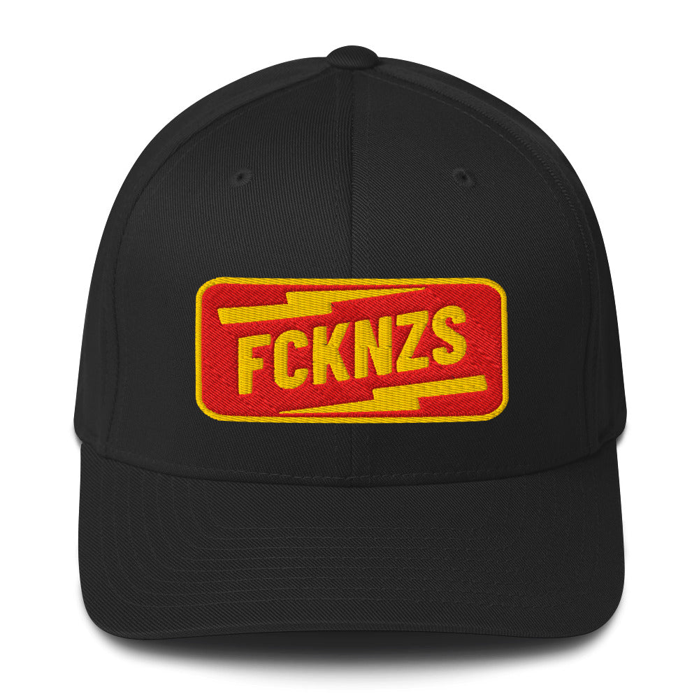 FCK NZS - Flexfit Cap von Protest Couture | Black