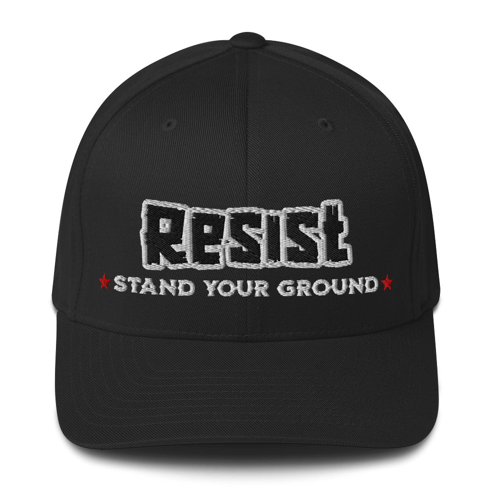 Resist (Stand Your Ground) - Flexfit Cap von Protest Couture | Black
