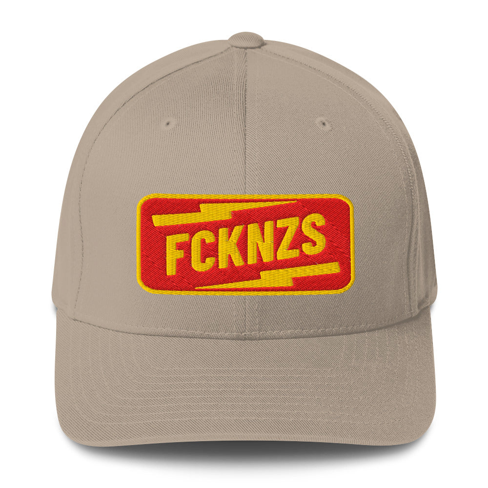 FCK NZS - Flexfit Cap von Protest Couture | Khaki