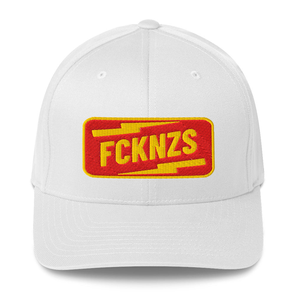 FCK NZS - Flexfit Cap von Protest Couture | White