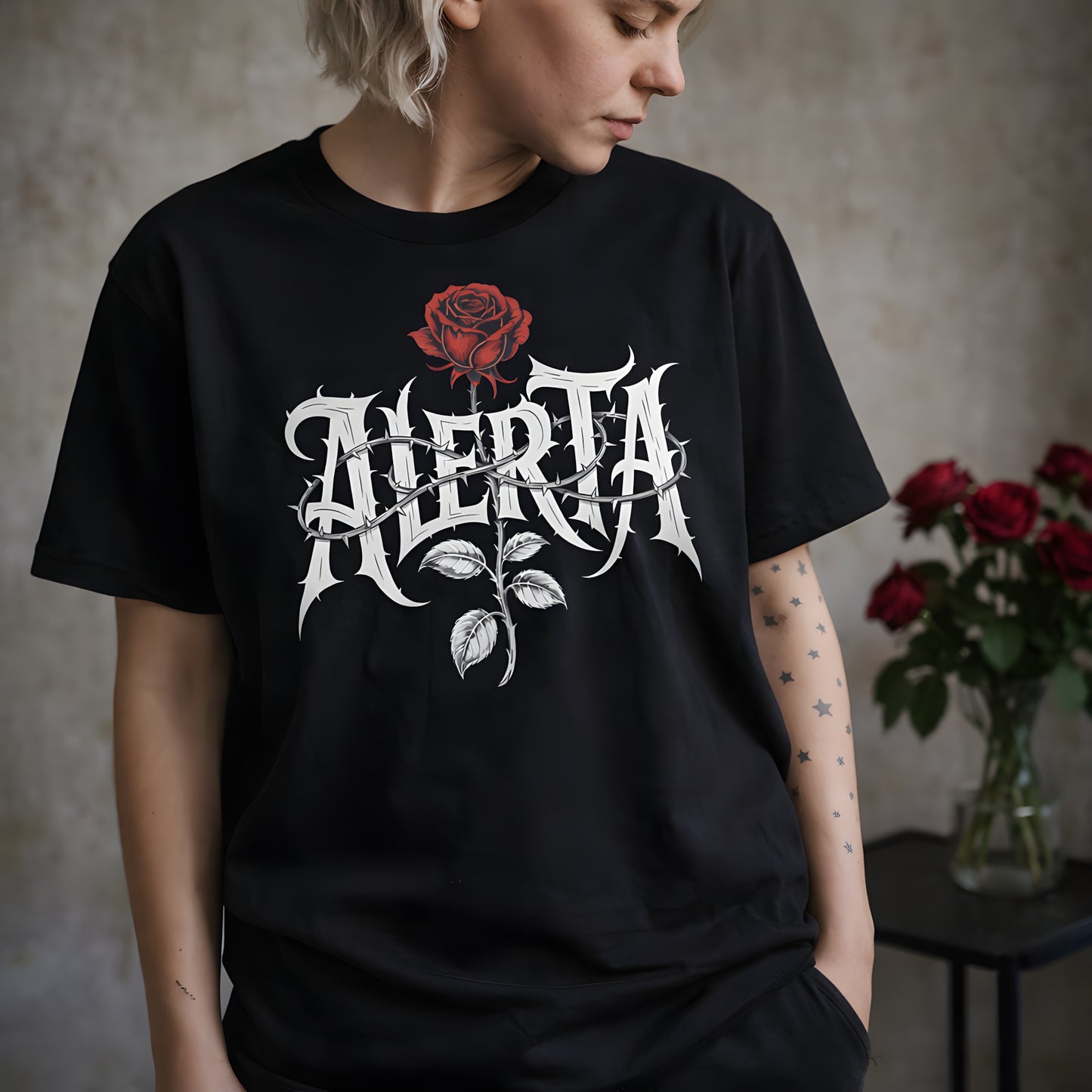 Alerta Rose - Premium T-Shirt
