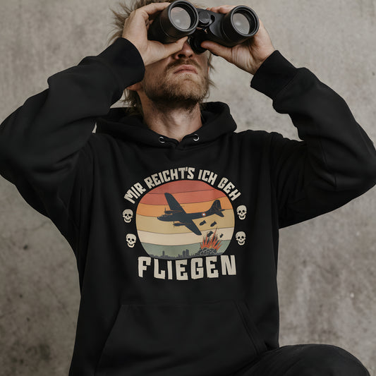 Mir Reichts Ich Geh Fliegen - ECO Premium Hoodie