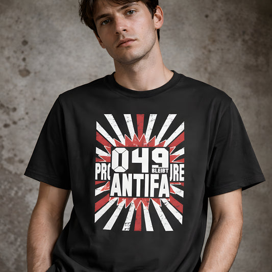 049 bleibt Antifa - Premium T-Shirt