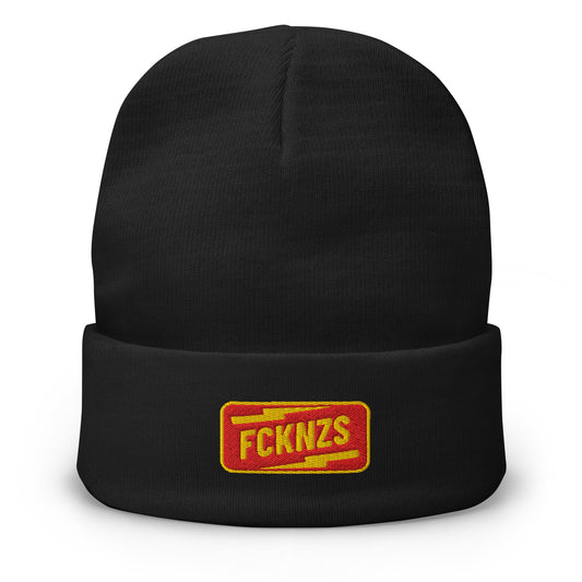 FCK NZS - Beanie von Protest Couture | Black