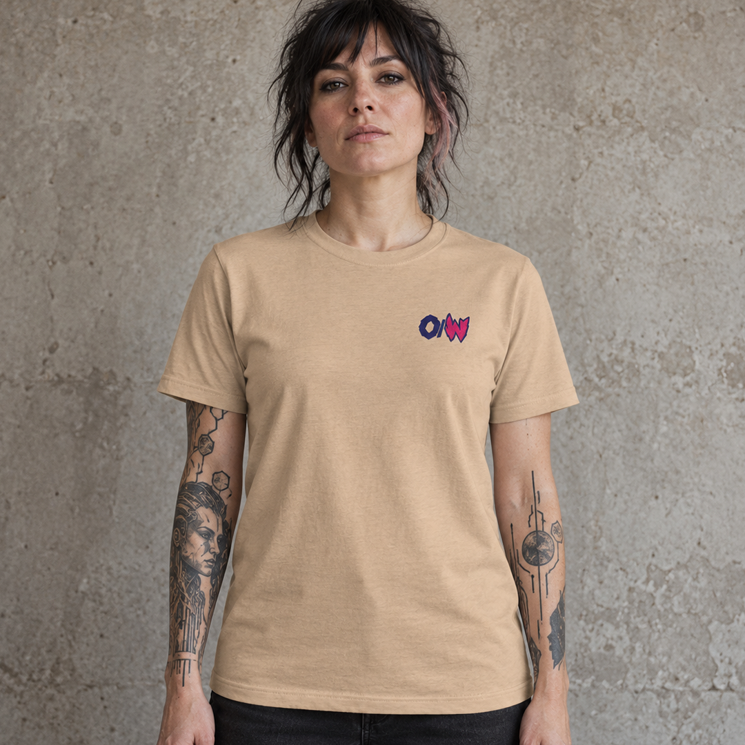 Outgrow War [Front Stick/Backprint] - Retail Fit T-Shirt – Frontansicht