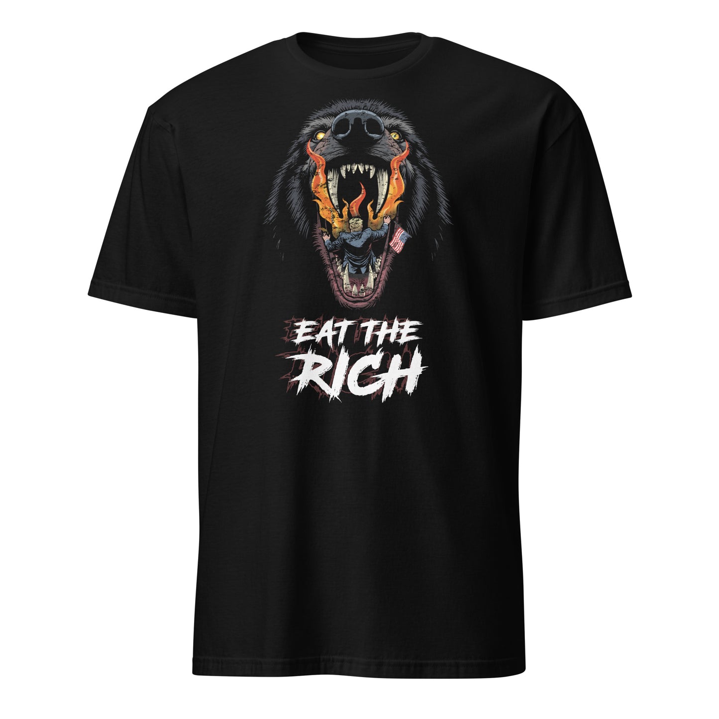 Eat The Rich - Unisex T-Shirt von Protest Couture | Black