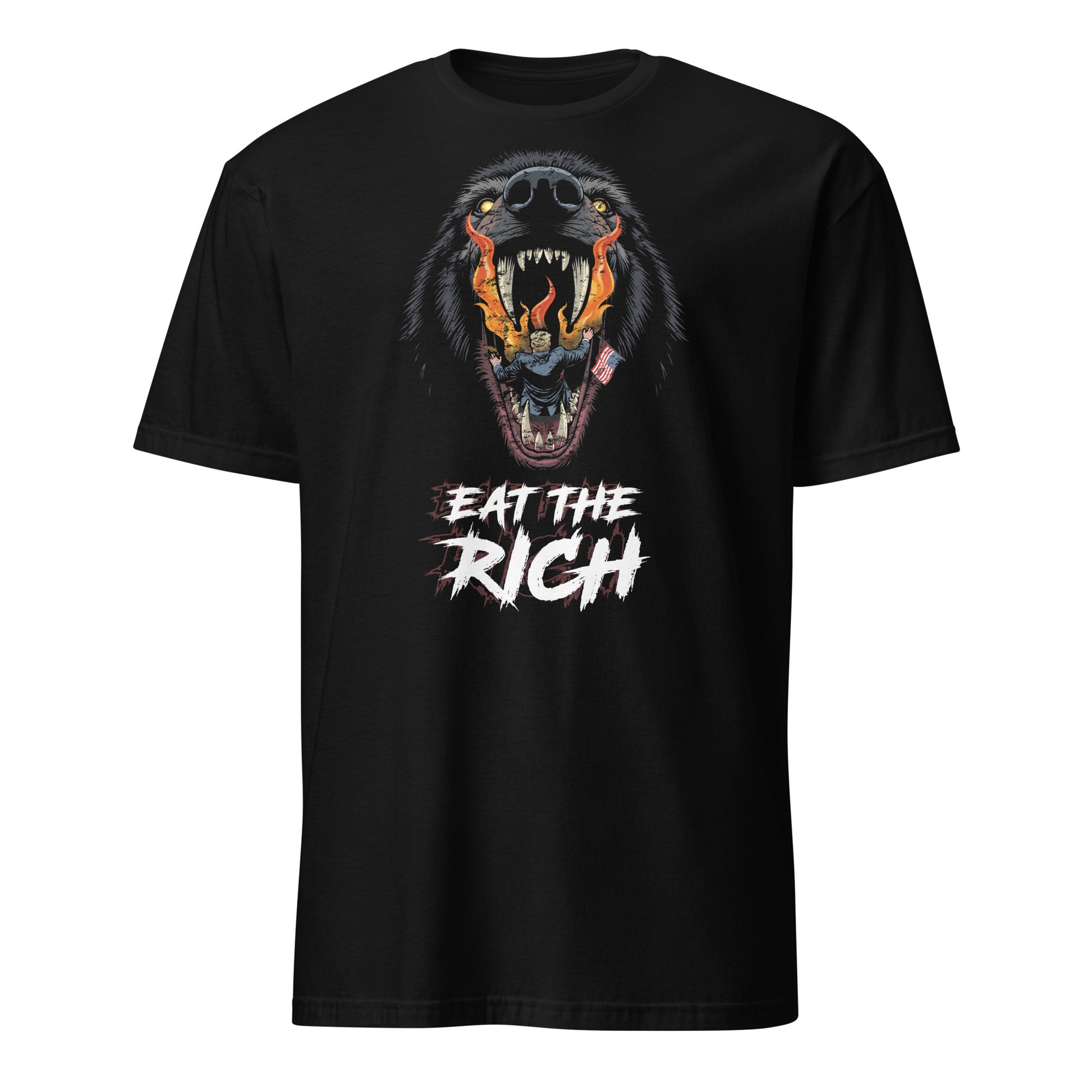 Eat The Rich - Unisex T-Shirt von Protest Couture | Black