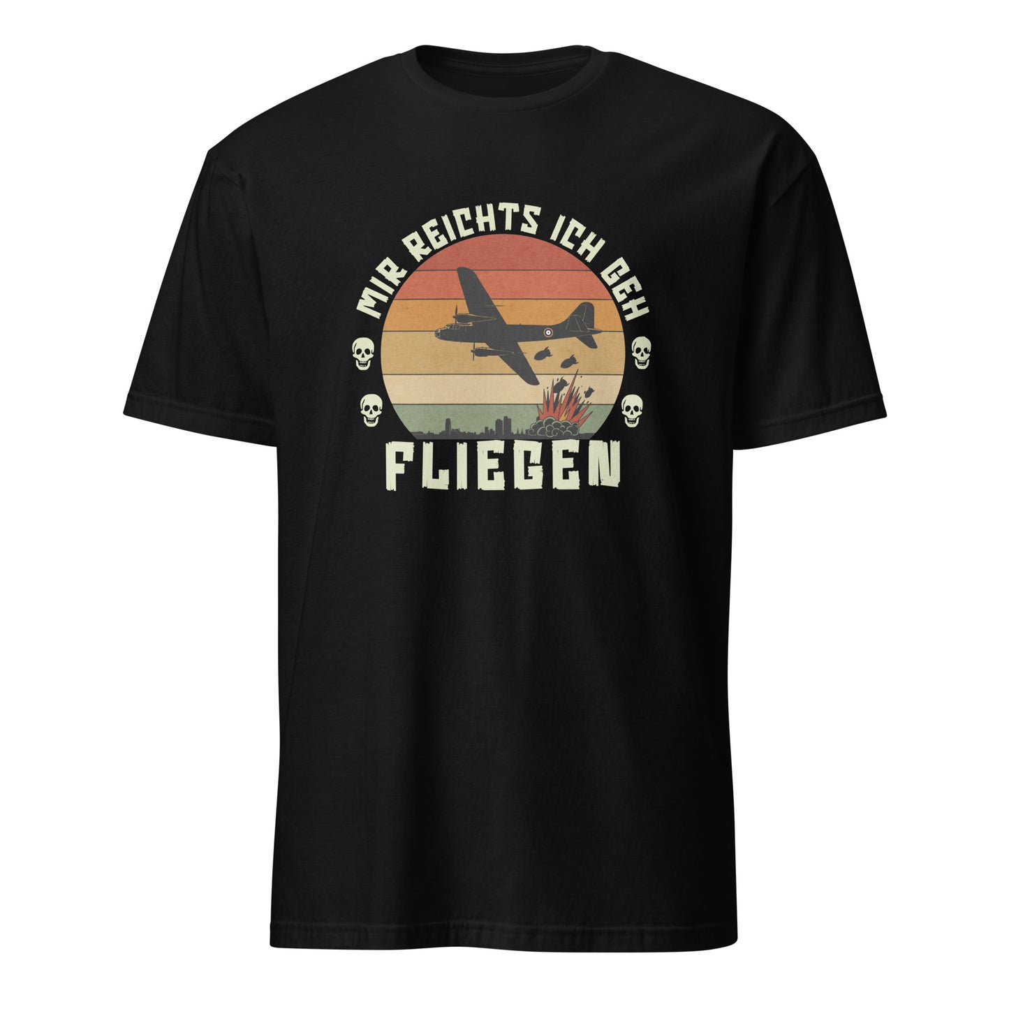 Mir Reichts Ich Geh Fliegen - Unisex T-Shirt von Protest Couture | Black