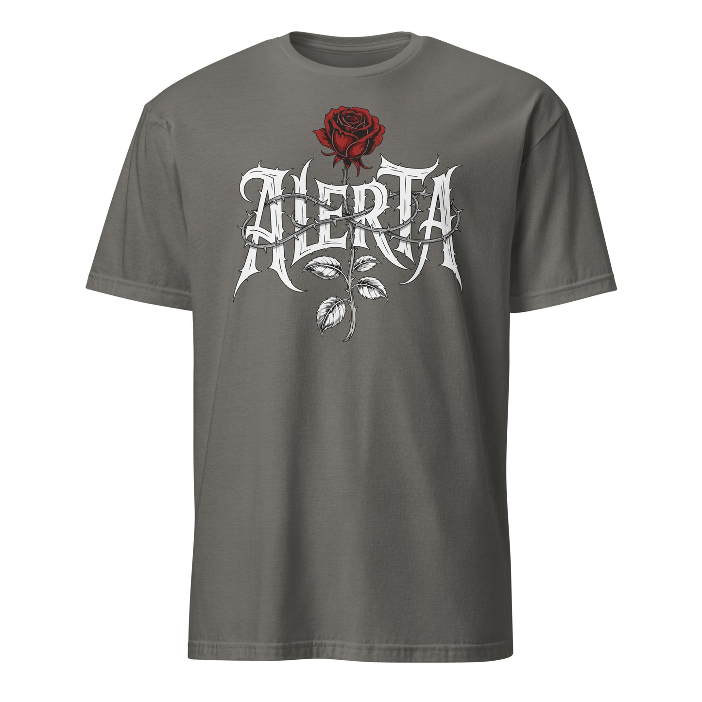 Alerta Rose - Unisex T-Shirt von Protest Couture | Charcoal
