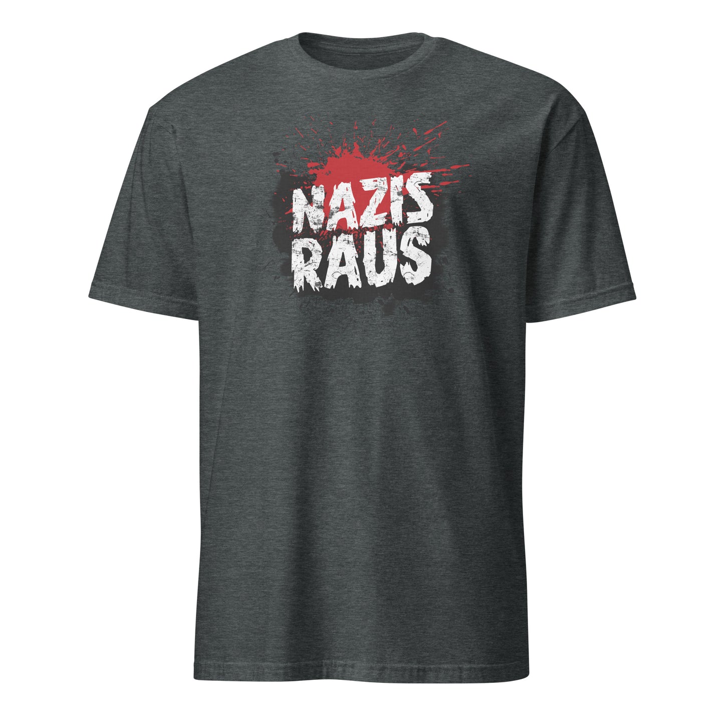 Nazis Raus - Unisex T-Shirt von Protest Couture | Dark Heather