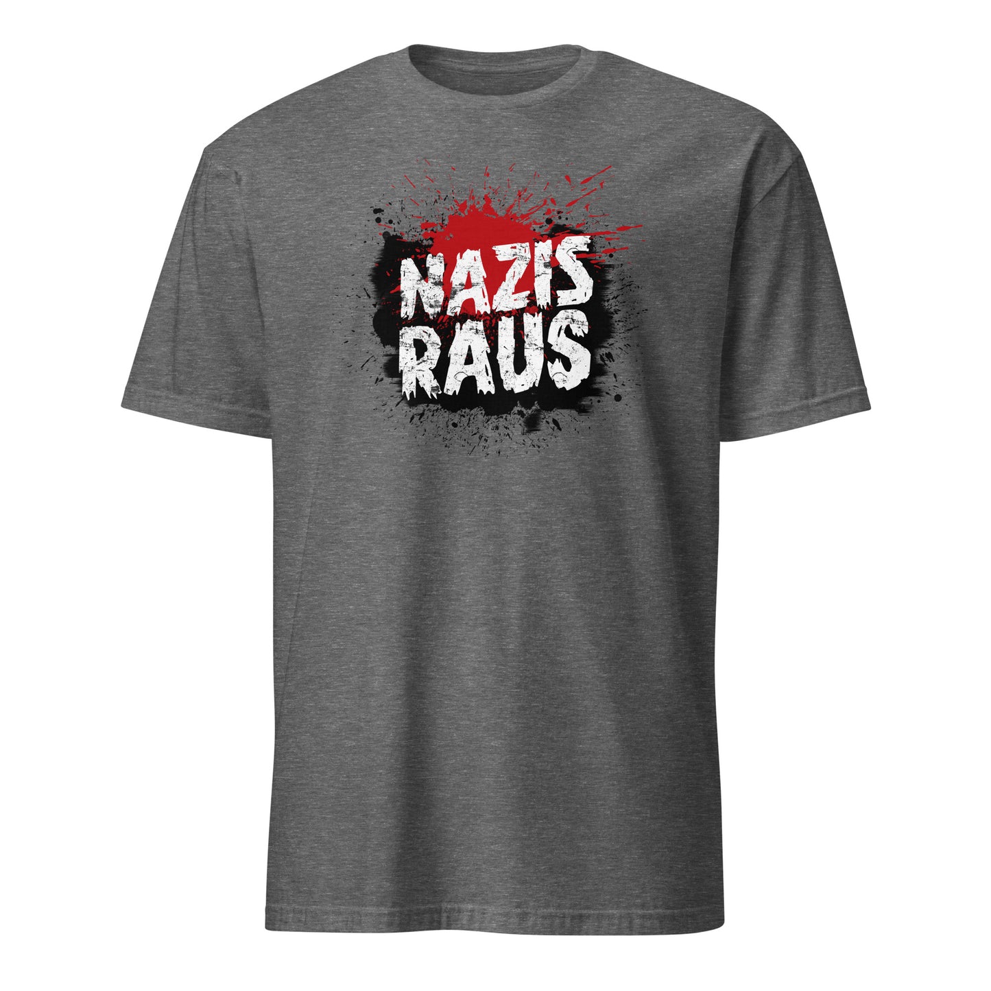 Nazis Raus - Unisex T-Shirt von Protest Couture | Graphite Heather