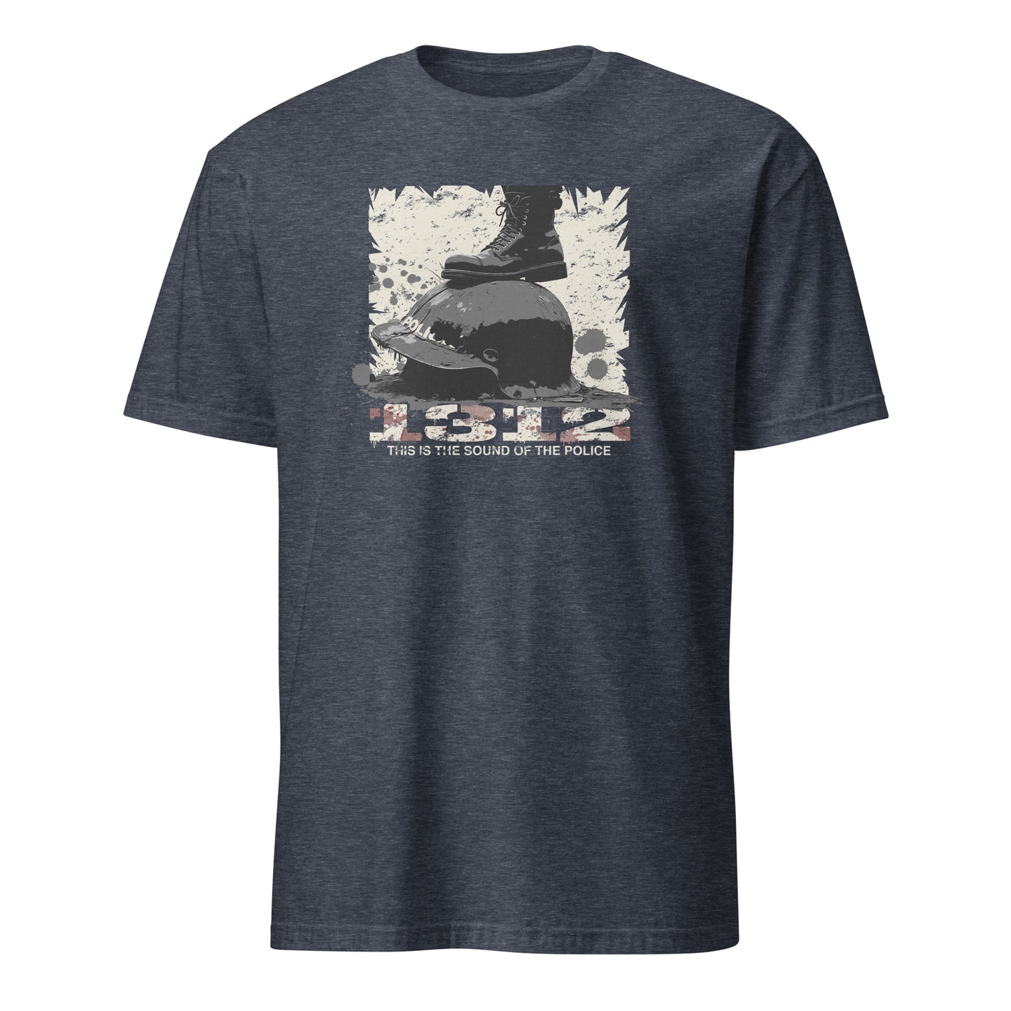 1312 - Unisex T-Shirt von Protest Couture | Heather Navy