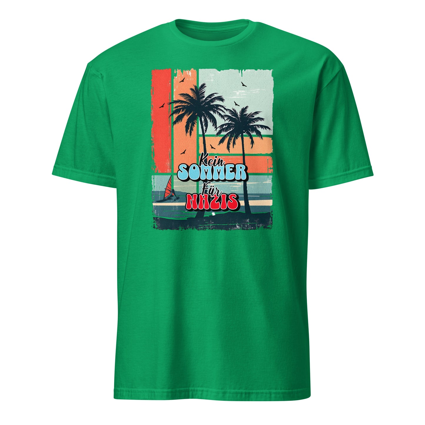 Kein Sommer für Nazis - Unisex T-Shirt von Protest Couture | Irish Green