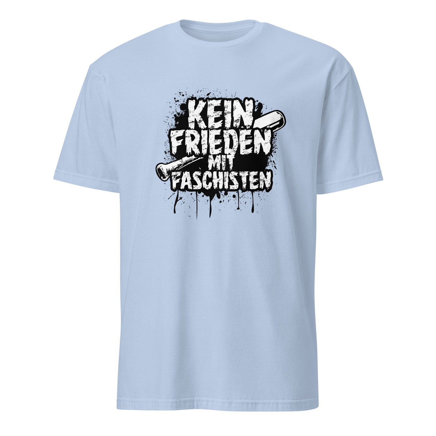 Kein Frieden mit Faschisten - Unisex T-Shirt von Protest Couture | Light Blue
