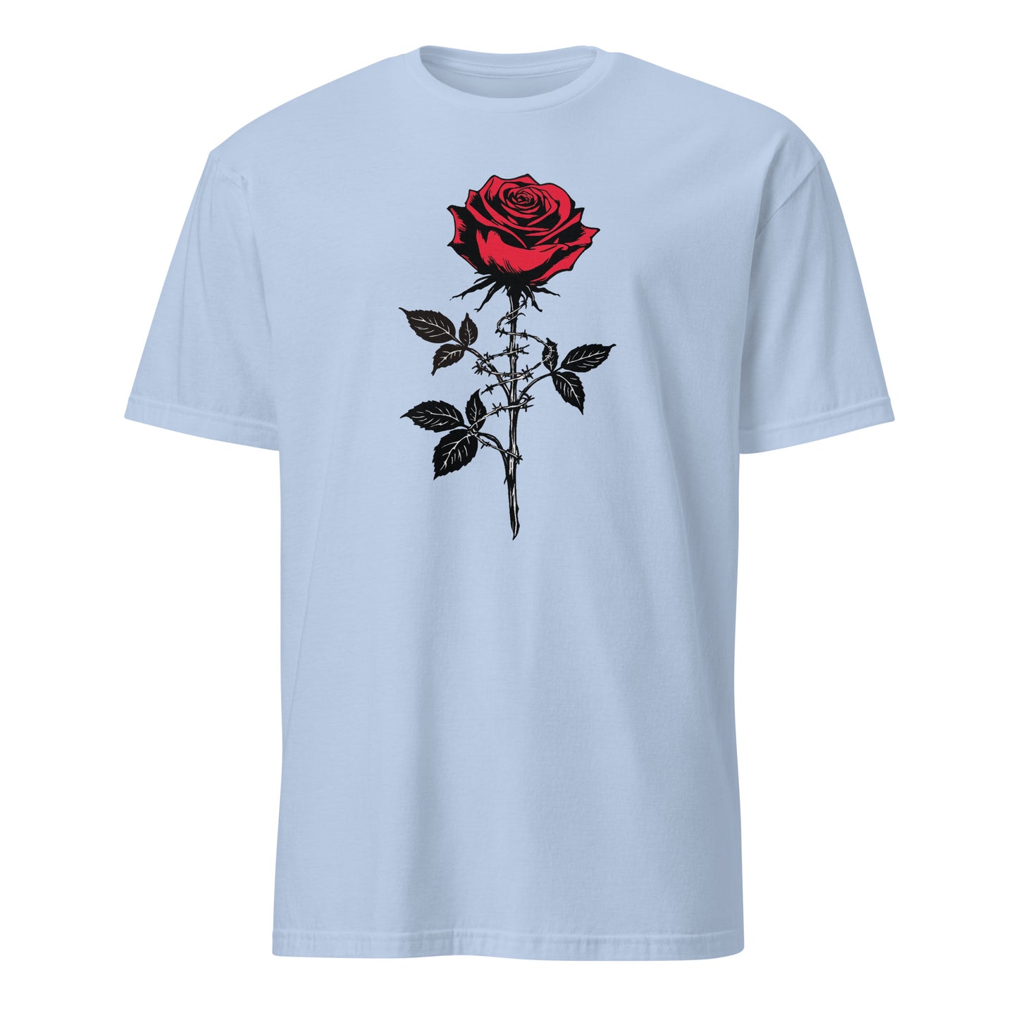 Anarchy Rose - Unisex T-Shirt von Protest Couture | Light Blue
