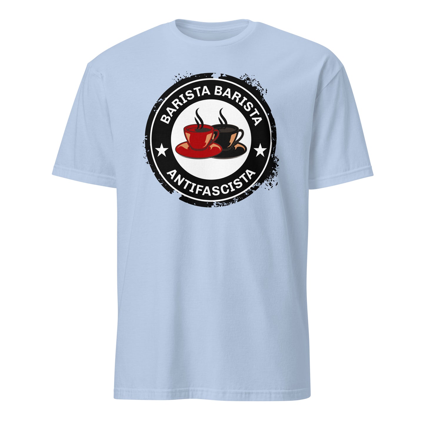 Barista, Barista, Antifascista - Unisex T-Shirt von Protest Couture | Light Blue