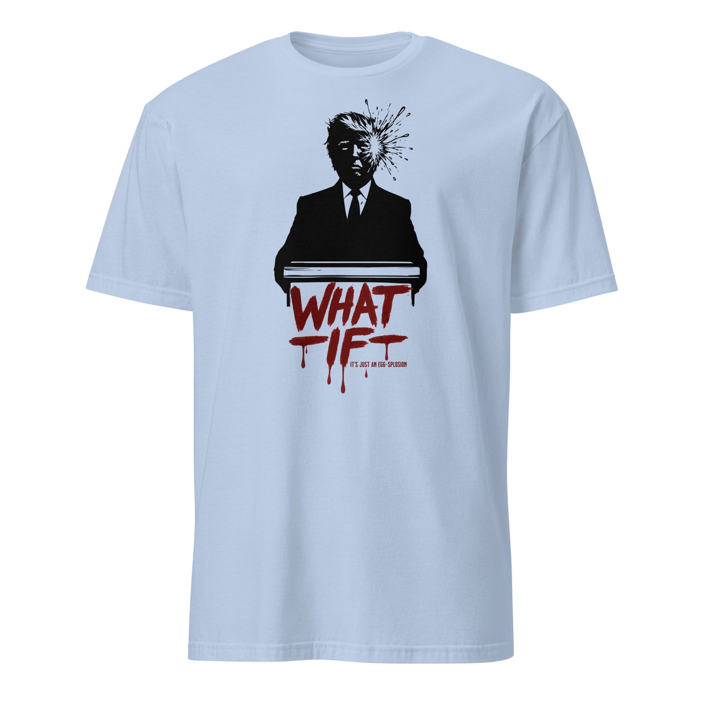 What If - Unisex T-Shirt von Protest Couture | Light Blue