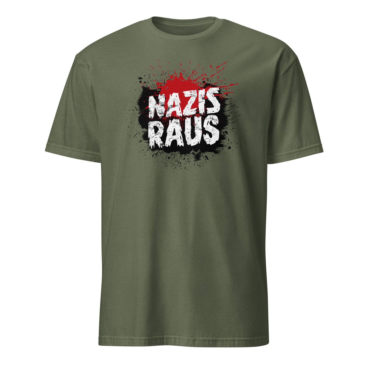 Nazis Raus - Unisex T-Shirt von Protest Couture | Military Green