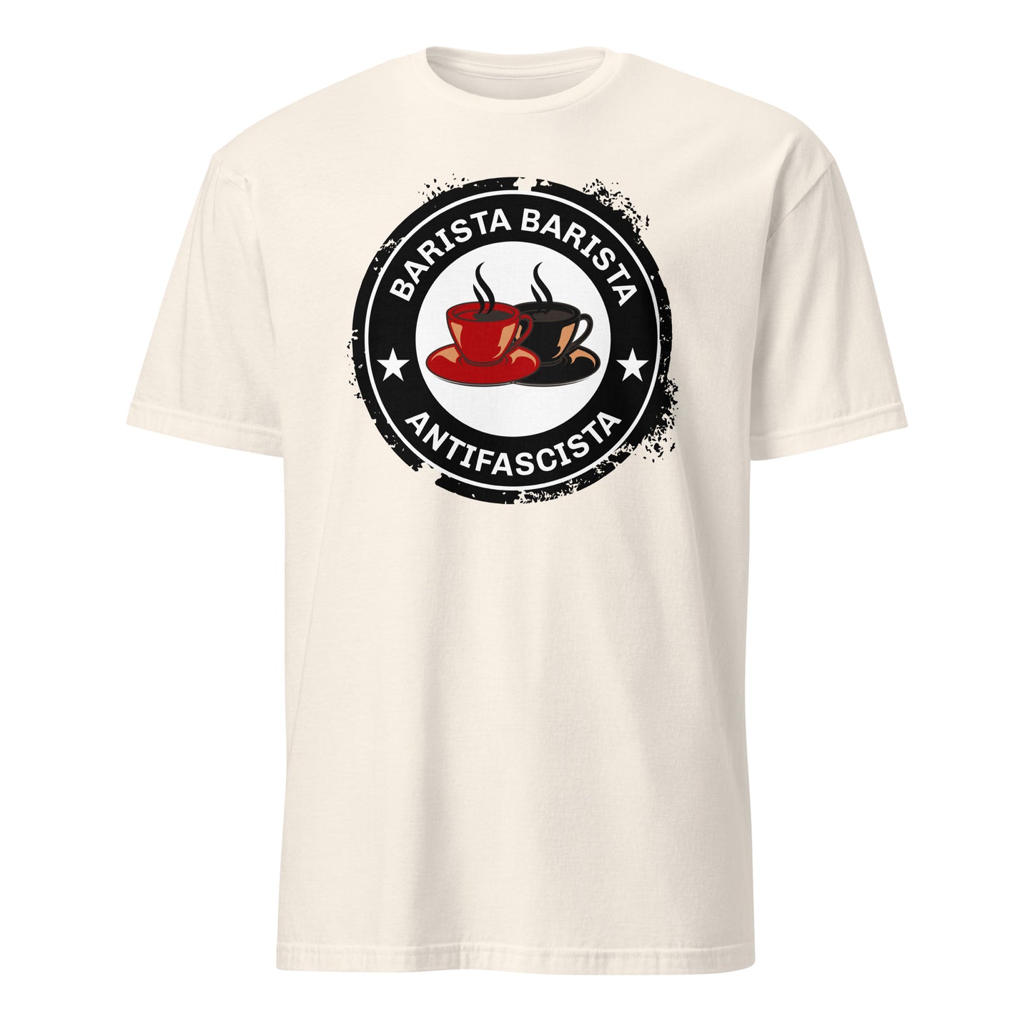 Barista, Barista, Antifascista - Unisex T-Shirt von Protest Couture | Natural