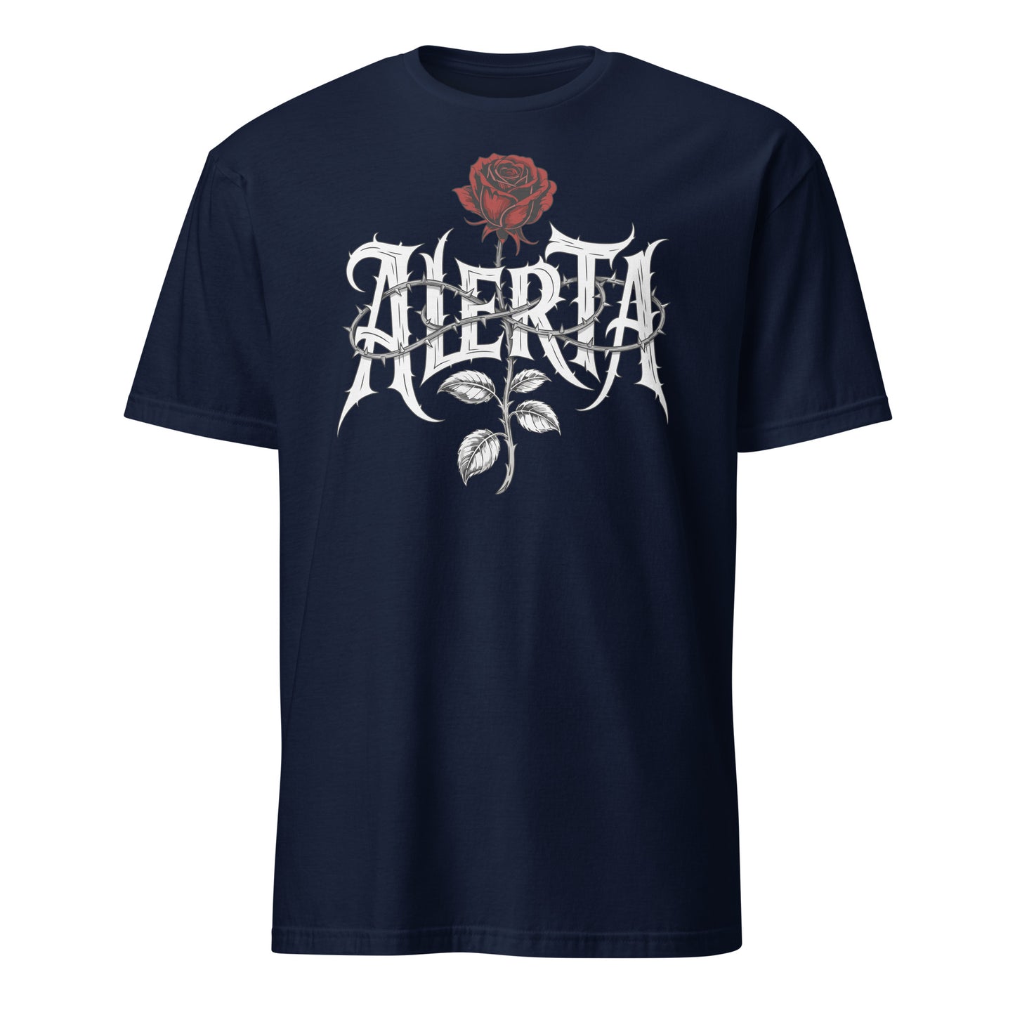 Alerta Rose - Unisex T-Shirt von Protest Couture | Navy