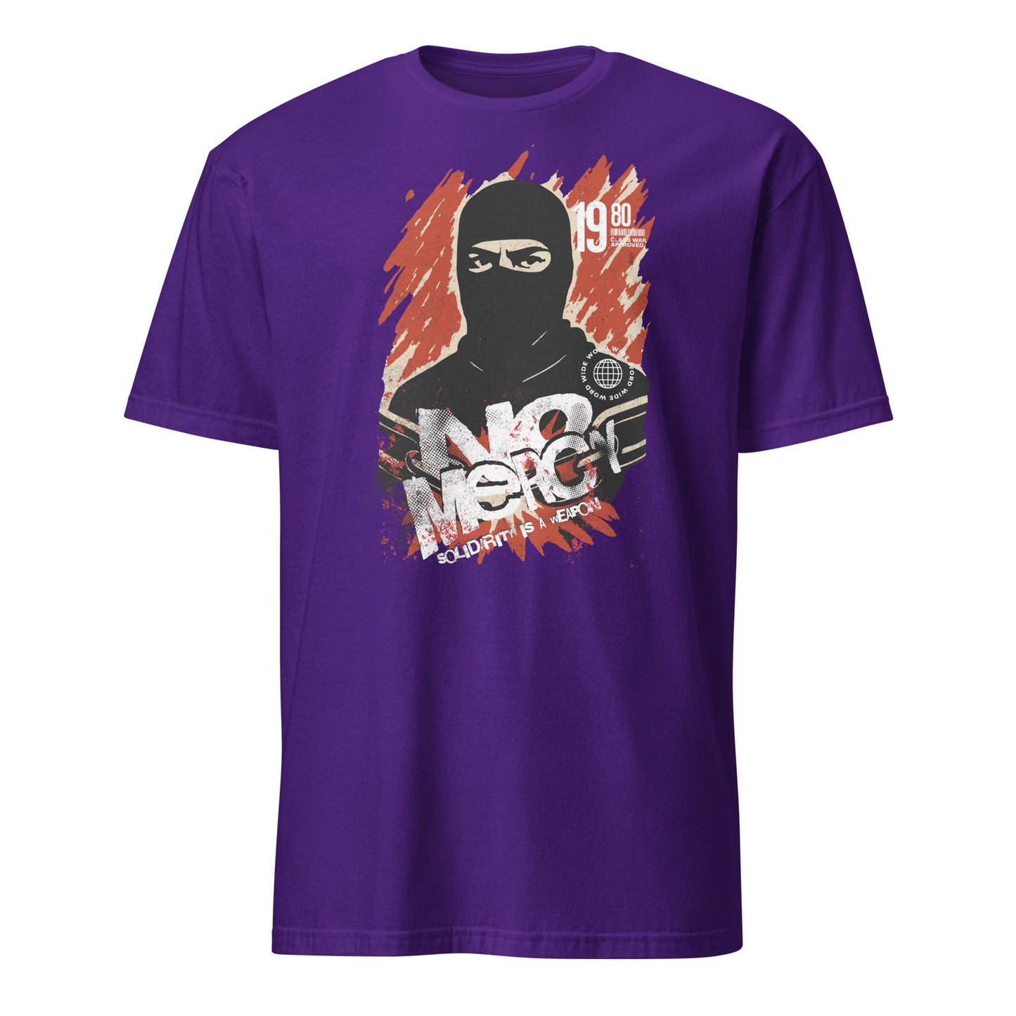 No Mercy - Unisex T-Shirt von Protest Couture | Purple