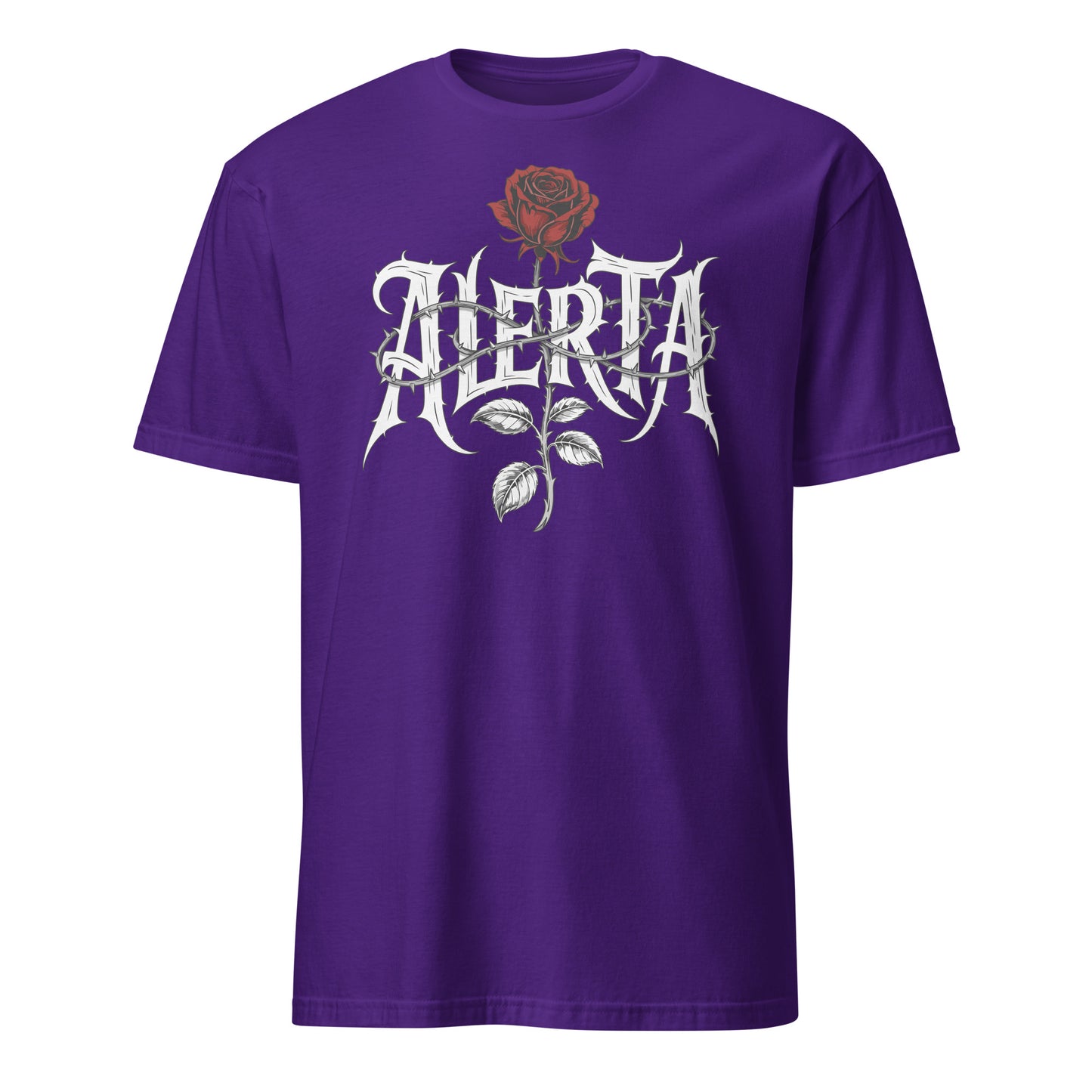 Alerta Rose - Unisex T-Shirt von Protest Couture | Purple