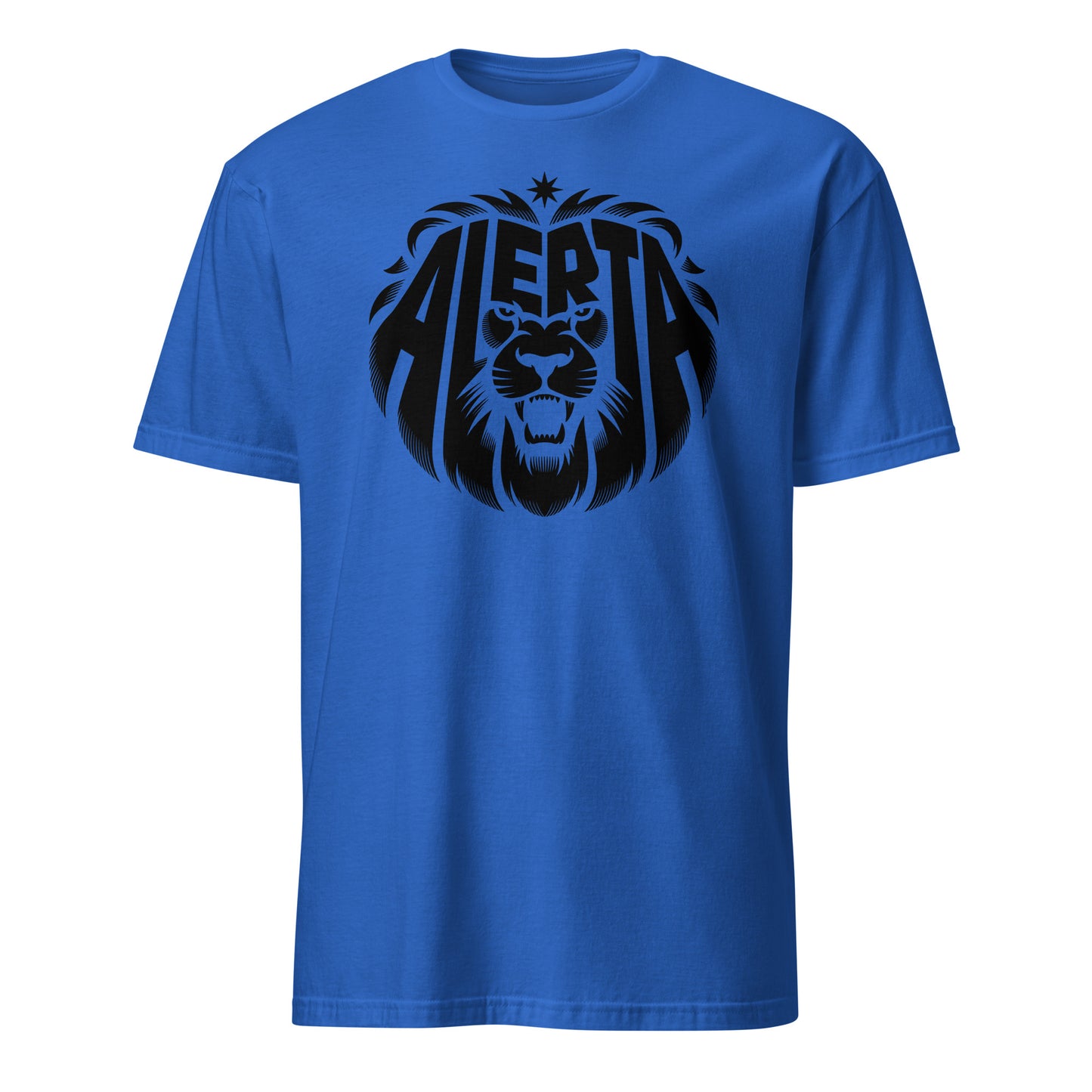 Alerta Lion [Black] - Unisex T-Shirt von Protest Couture | Royal