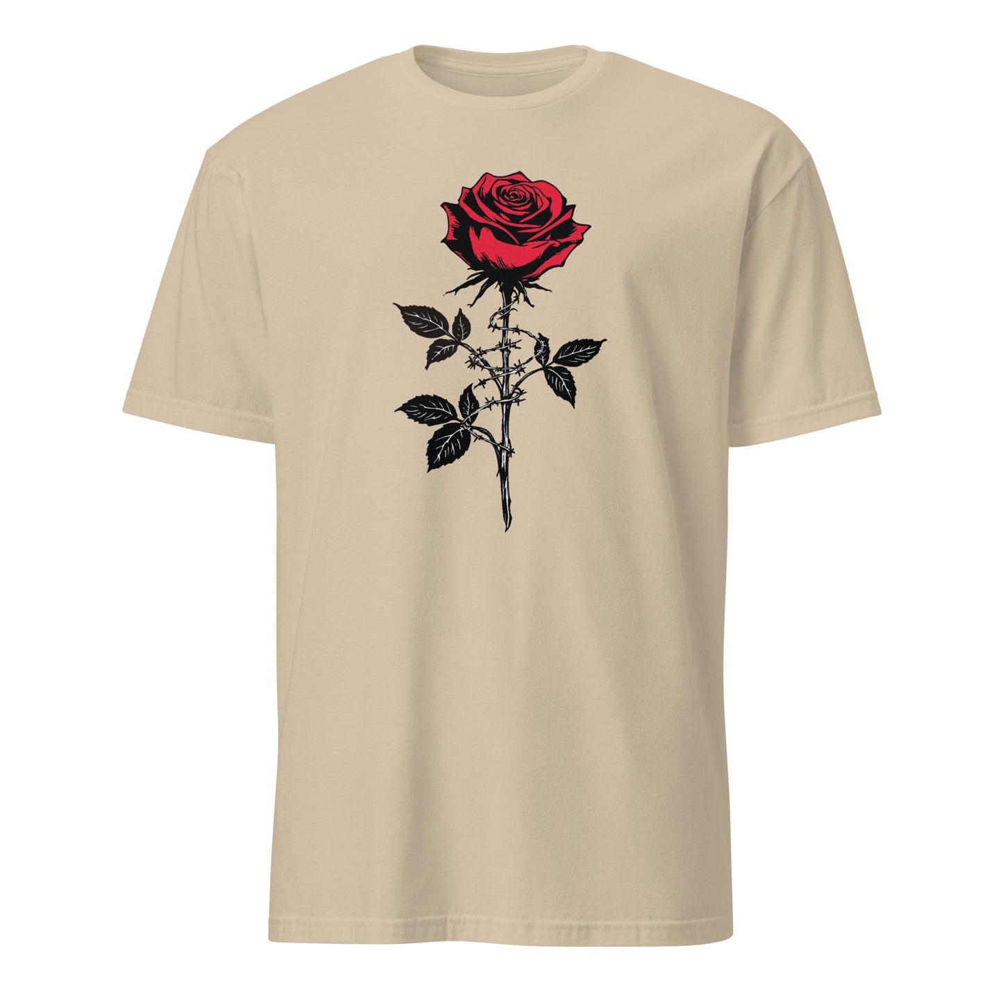 Anarchy Rose - Unisex T-Shirt von Protest Couture | Sand