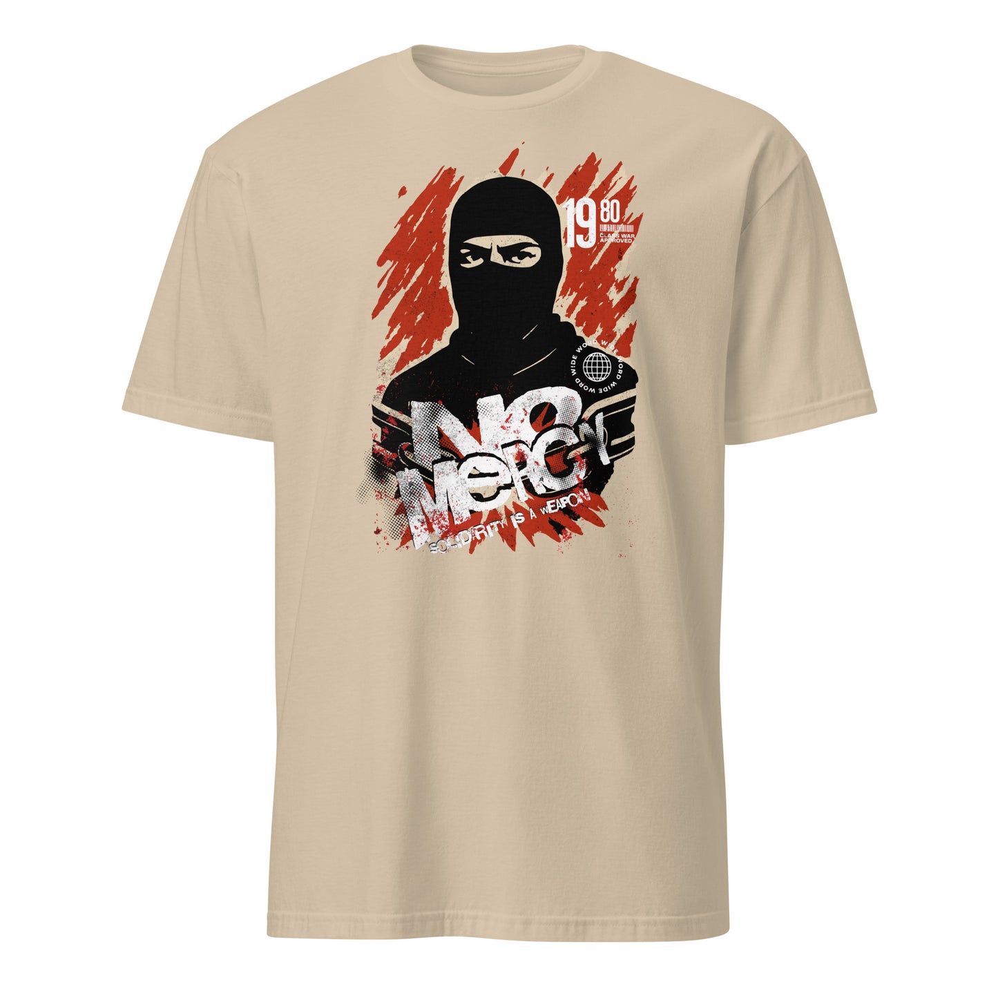 No Mercy - Unisex T-Shirt von Protest Couture | Sand
