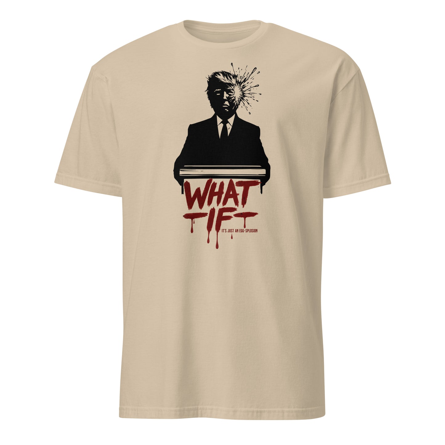 What If - Unisex T-Shirt von Protest Couture | Sand