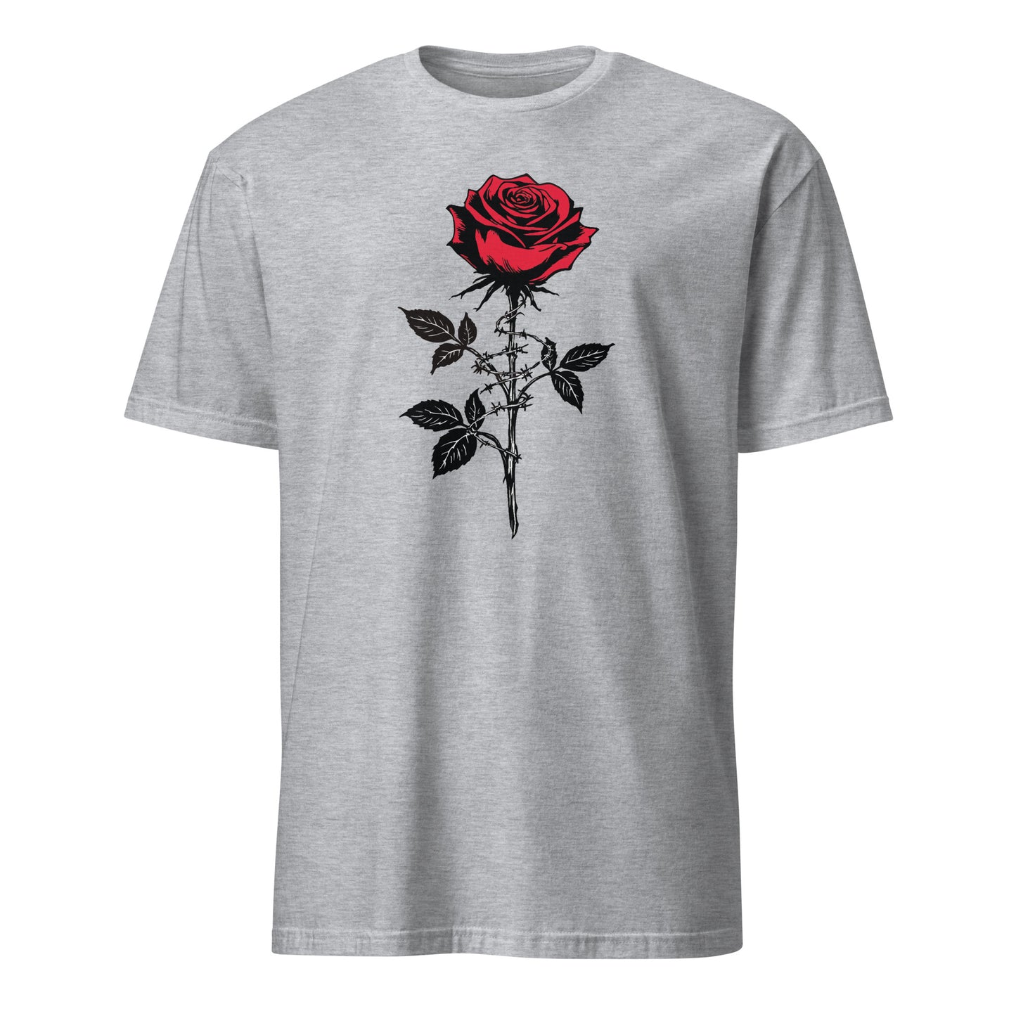 Anarchy Rose - Unisex T-Shirt von Protest Couture | Sport Grey