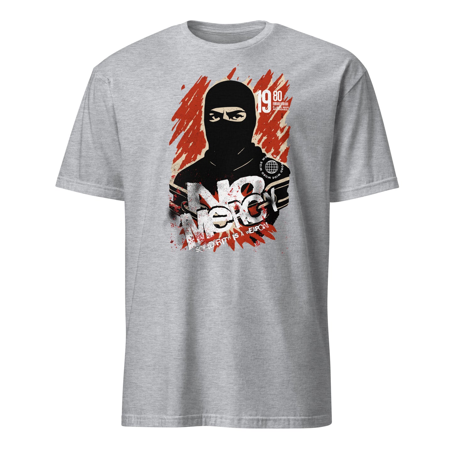No Mercy - Unisex T-Shirt von Protest Couture | Sport Grey