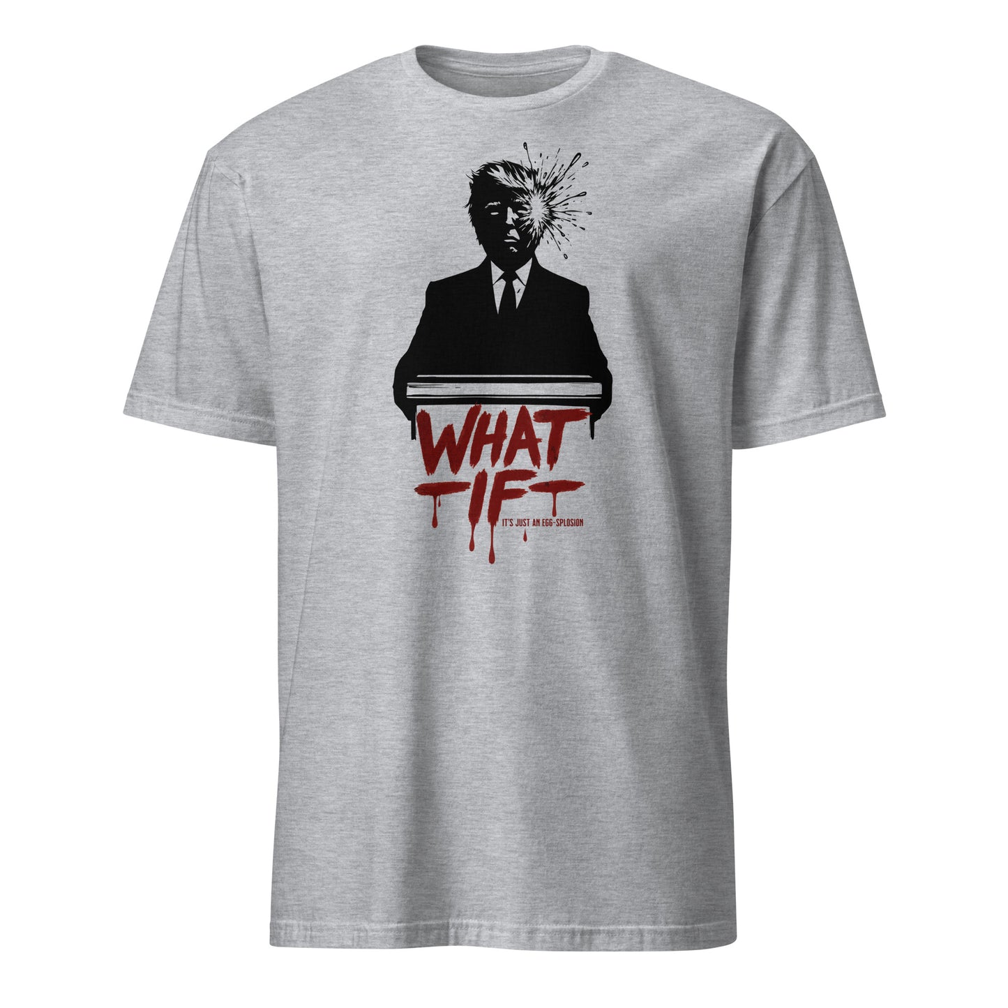 What If - Unisex T-Shirt von Protest Couture | Sport Grey