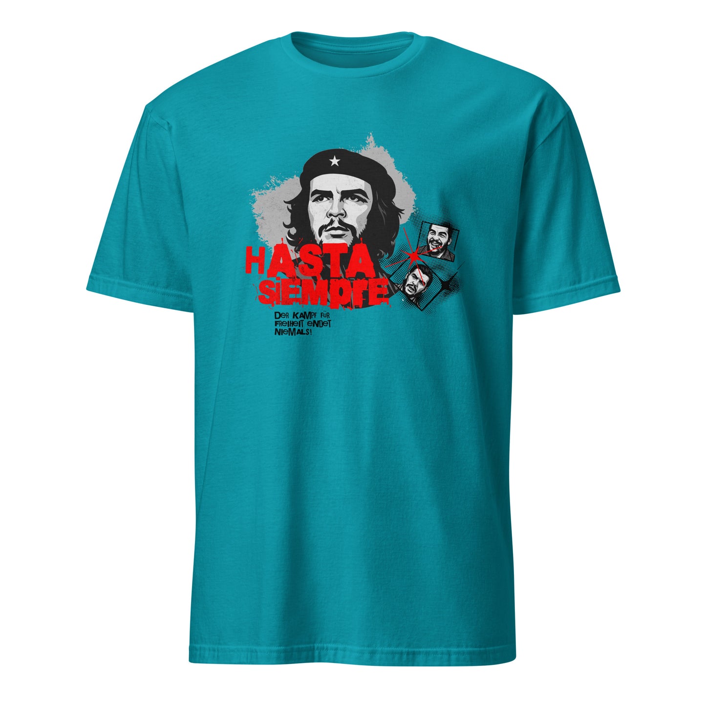 Che Guevara (Hasta Siempre) - Unisex T-Shirt von Protest Couture | Tropical Blue