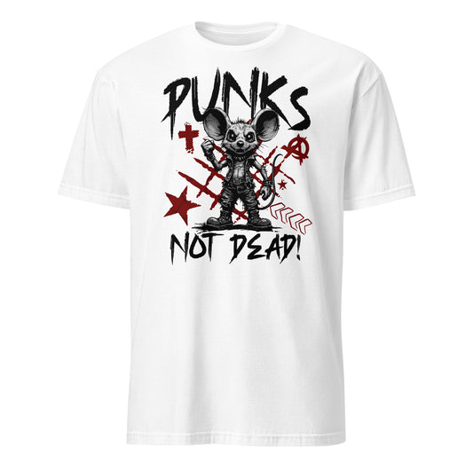 Punks Not Dead - Unisex T-Shirt von Protest Couture | White