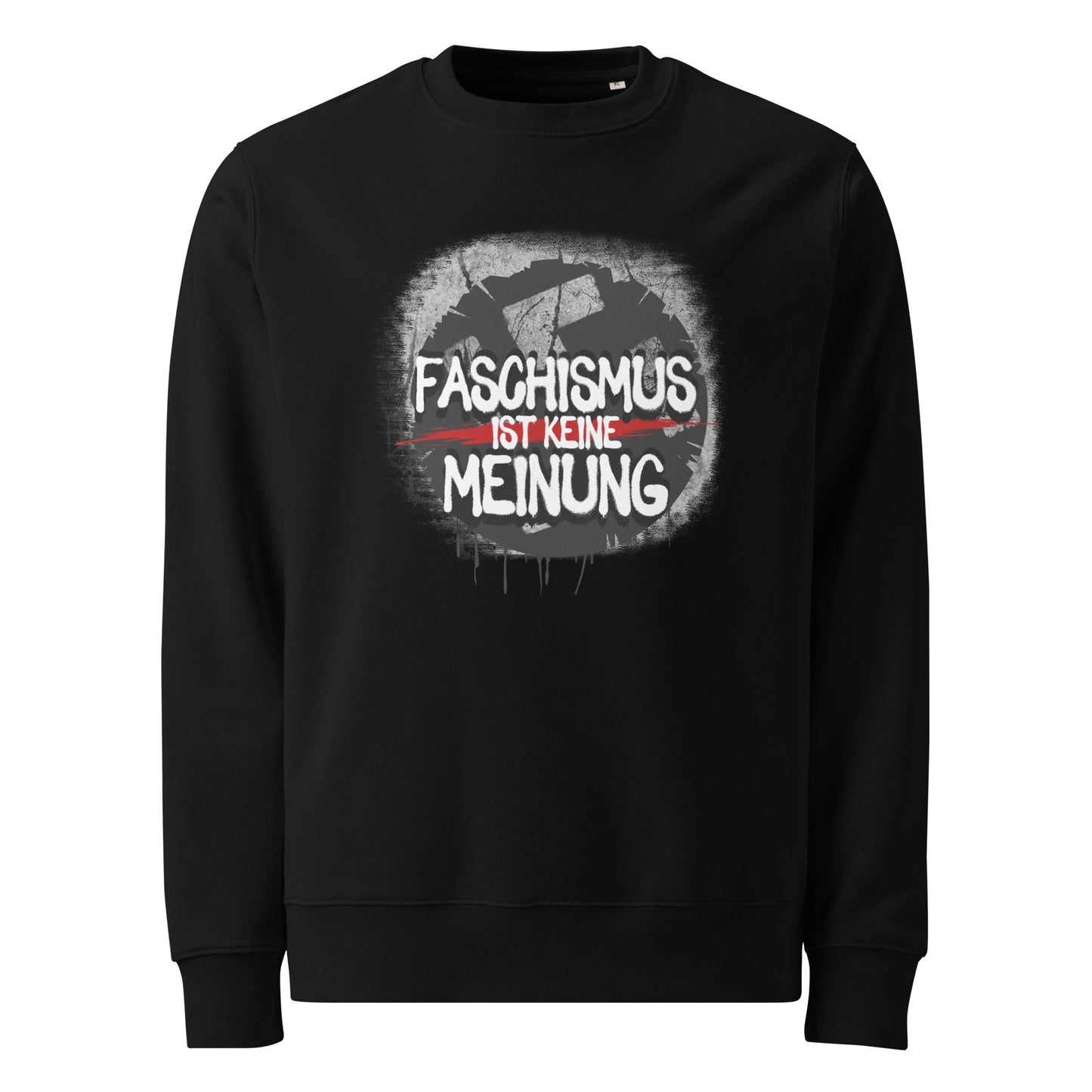 Faschismus ist keine Meinung - Premium Sweater von Protest Couture | Black