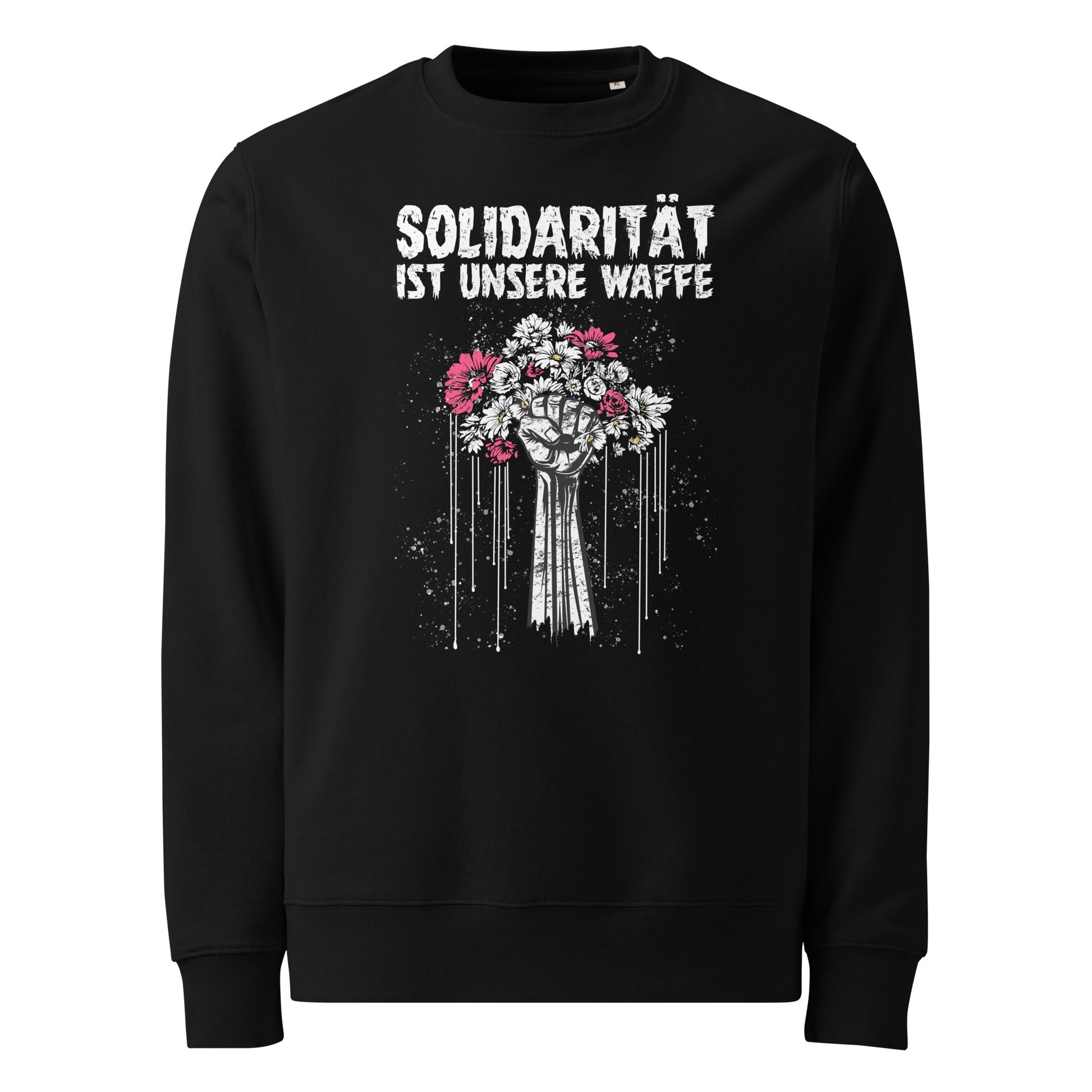Solidarität ist unsere Waffe - Premium Sweater von Protest Couture | Black