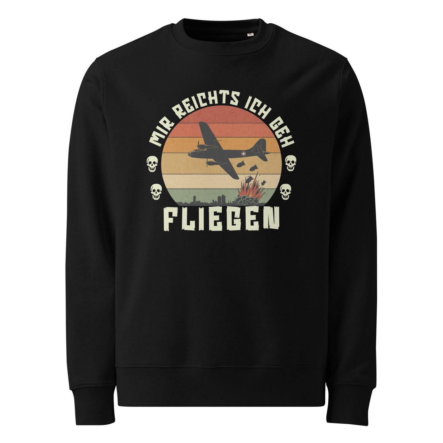 Mir Reichts Ich Geh Fliegen - Premium Sweater von Protest Couture | Black